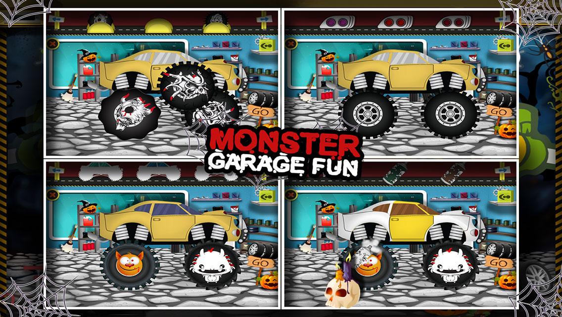 Monster Car Garage Fun For Android Apk Download