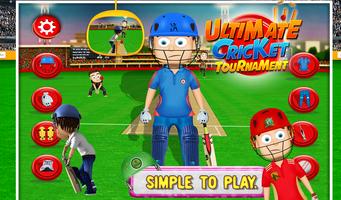 Ultime Cricket tournoi capture d'écran 1