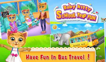 Baby Kitty School Trip Fun اسکرین شاٹ 1