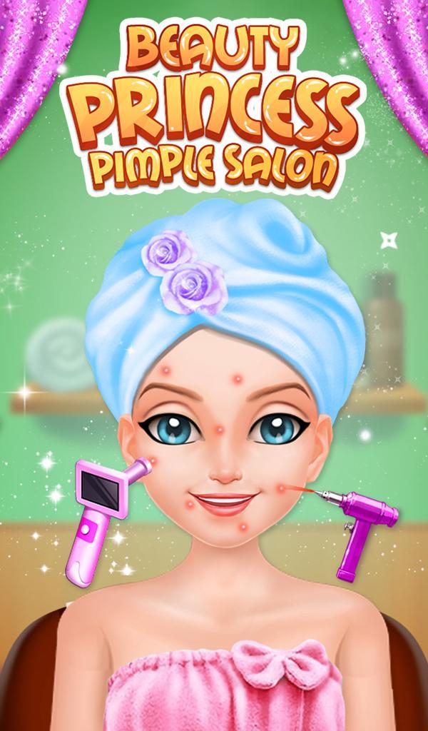 Beauty Princess Pimple Salon Ekran Görüntüsü 10.