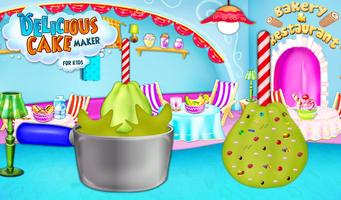 Delicious Cake Maker For Kids capture d'écran 3