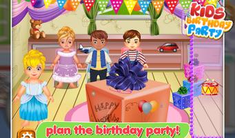Kids Birthday Party Affiche