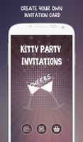 Kitty Party Invitations Affiche
