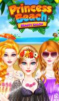 Princess Beach Beauty Salon Affiche