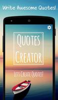 Quotes Creator Plakat