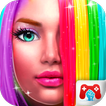 Rainbow Girl Hair Do Design
