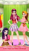 Valentine Doll Hair Do Design poster