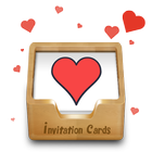Valentine Invitation Card آئیکن