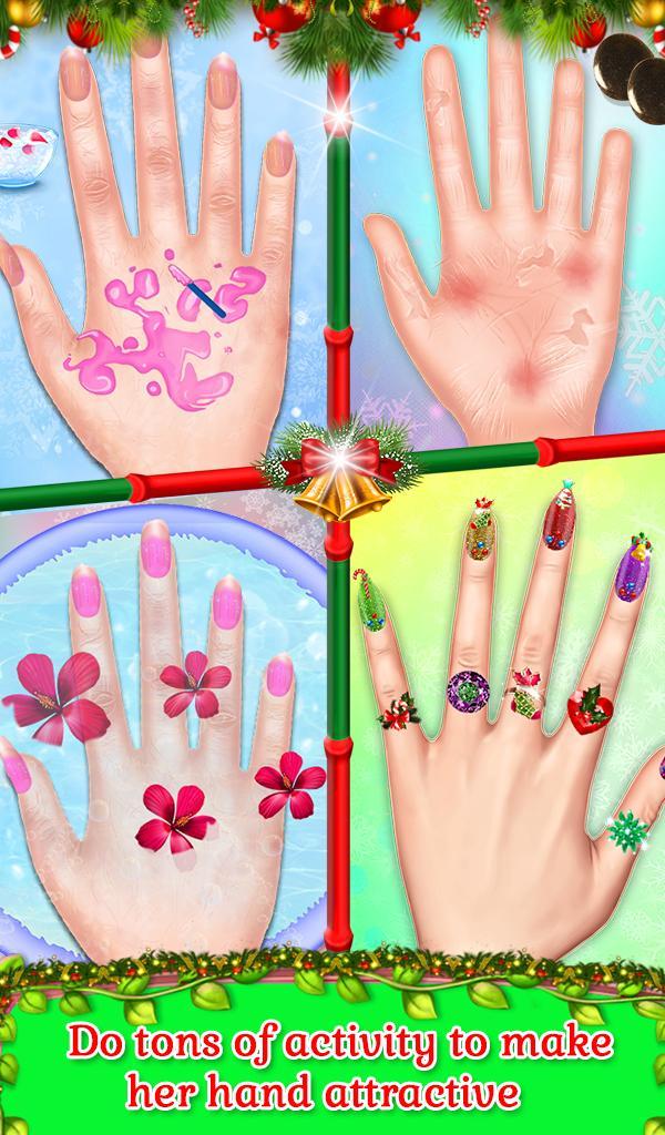 Christmas Nail Fashion Salon Makeover For Android Apk Download
