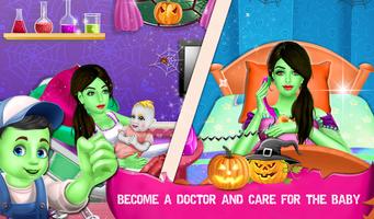 Halloween Mommy NewBorn Baby Care Hospital capture d'écran 3