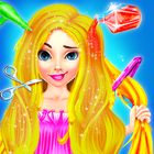 Princess Hair Saloon Design-icoon