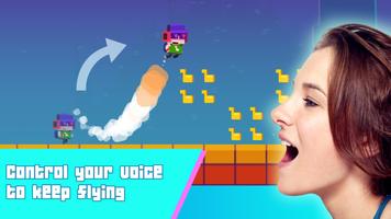 Scream Flying - Eighth Note Go poster