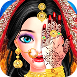 Indian Girl Wedding Fashion Salon