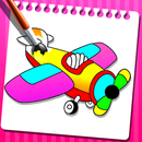 Airplane Coloring Book & Drawing Book - Kids Fun APK