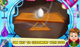 پوستر Science Experiments With Eggs