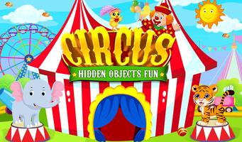 Circus Hidden Objects Fun Affiche
