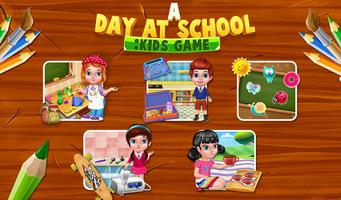 Um dia na escola: Kids Game Cartaz