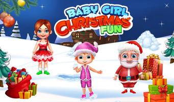 Baby Girl Christmas Fun 海報