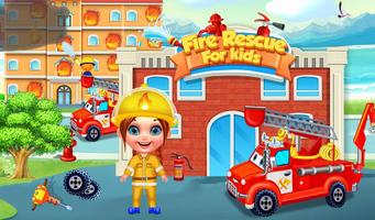 Fire Rescue For Kids Affiche