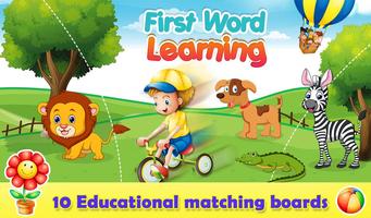 First Word Learning Affiche