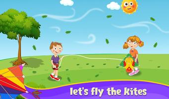 Kite Flying Kids Game capture d'écran 1