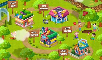 Kite Flying Kids Game capture d'écran 2