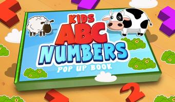 Kids ABC Numbers Pop Up Book-poster