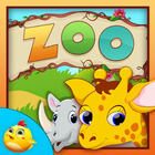 ikon Alphabet Anak Hewan Mini Zoo
