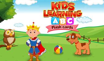 Kids Learning ABC Flash Cards Affiche