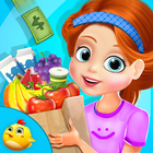 Kids Supermarket Shopping Game Zeichen