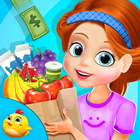 Kids Supermarket Shopping Game-icoon