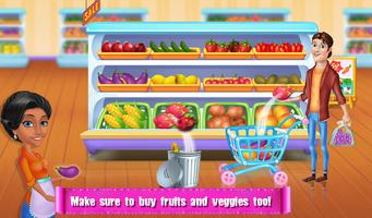 Kids Supermarket Shopping Game اسکرین شاٹ 1