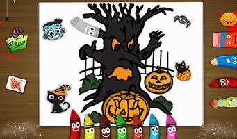 Halloween Doodle Coloring اسکرین شاٹ 1