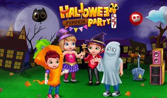 Halloween Pumpkin Party Story پوسٹر