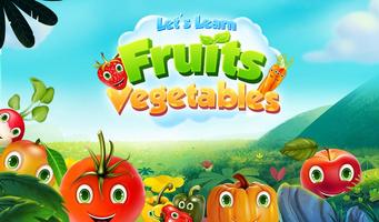 Let's Learn Fruits Vegetables Affiche