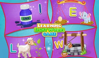 3 Schermata Learning Sight Words Game