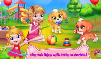 My Cute Little Pet Puppy Care Affiche