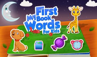 My First Book Words For Kids Affiche