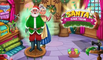 Santa Claus Tailor Affiche