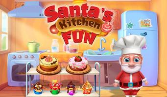 Santa's Kitchen Fun Plakat