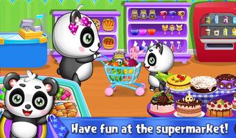 پوستر Sweet Baby Panda's Supermarket