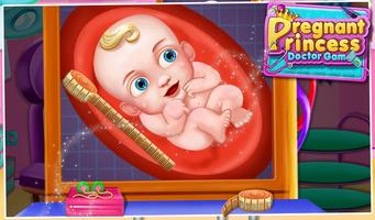 Pregnant Princess Doctor Game capture d'écran 1