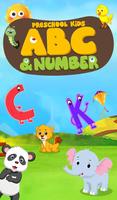 Preschool Kids ABC & Numbers Affiche