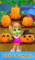 Pumpkin Builder For Halloween Affiche