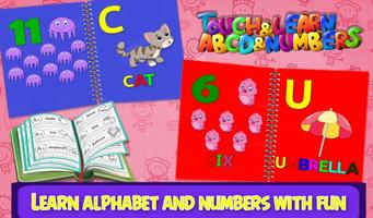 Toca y Aprende ABCD y Números captura de pantalla 2