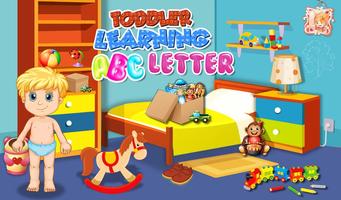 Toddler Learning ABC Letter Plakat