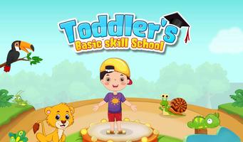 Toddlers Basic Skill School Affiche