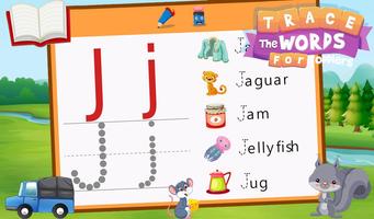Trace The Words For Toddlers capture d'écran 3