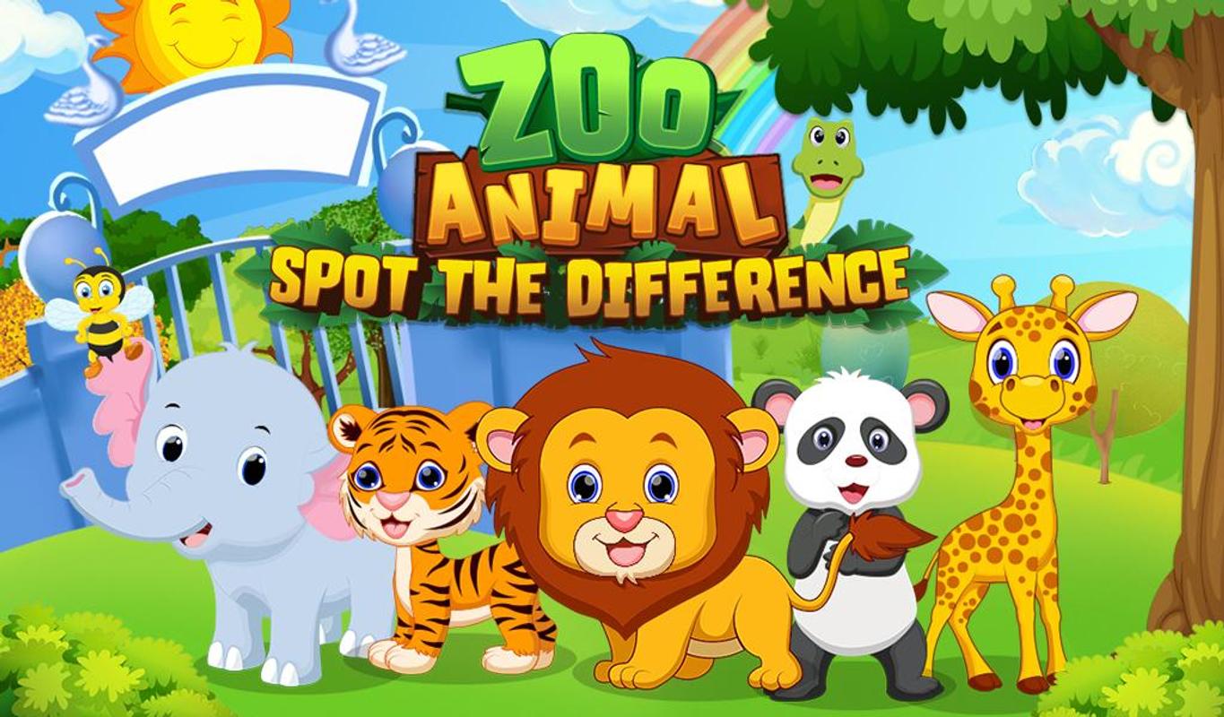 Зоопарка скачает телефон. Найди отличия зоопарк. Игра зоопарк с животными. Зоосад и зоопарк отличия.