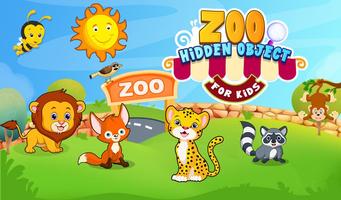 Zoo Hidden Object For Kids Cartaz